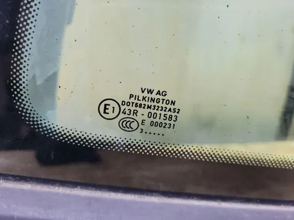 Gebruikt carrosserieglas achter links voor Volkswagen Up 2015 - SKU24396 image 6