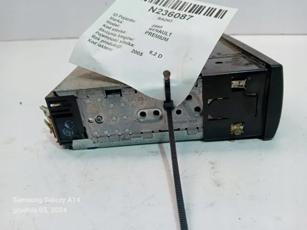 Radio Radio Player Renault Premium Gebraucht image 5