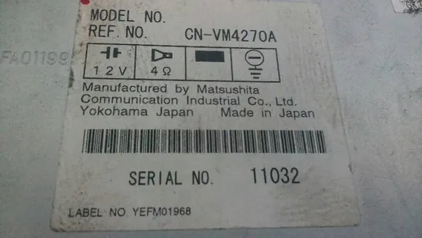 Mazda 6 GPS-navigointi DVD-lukija OEM GK3A66DF0 image 5