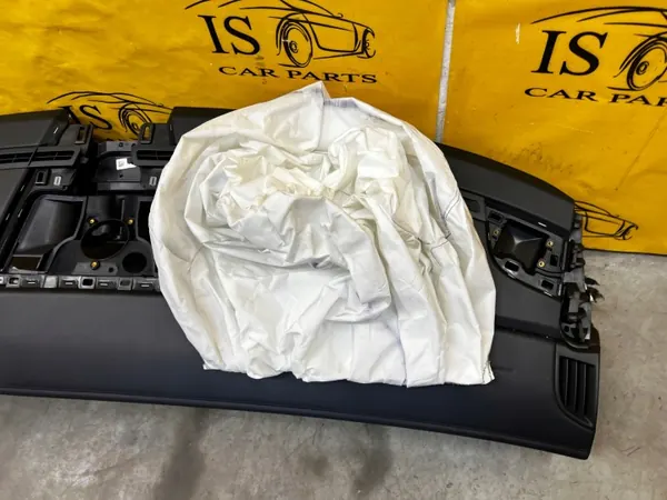 Porsche OE dashboard airbag - OEM iscarparts: WYSTRZELONA DESKA KONSOLA CZARNA SKÓRA AIRBAG PORSCHE PANAMERA 970 I LIFT EU image 6