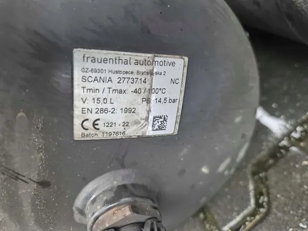 Réservoir d'air Scania R NGS 2773714 image 2