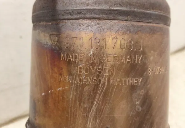 Porsche OEM 971131703J katalysator gebruikt image 9