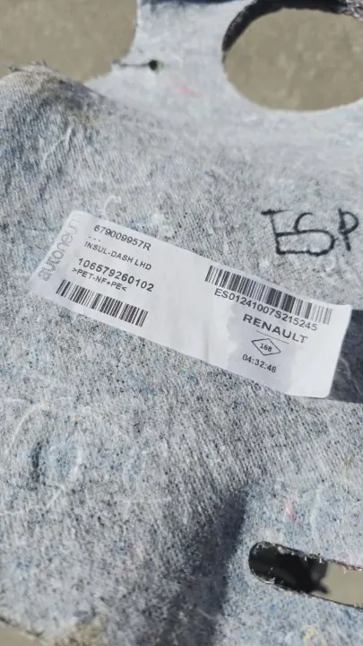 OEM 679009957R väliseinäeriste Renault Espace VI:lle image 9