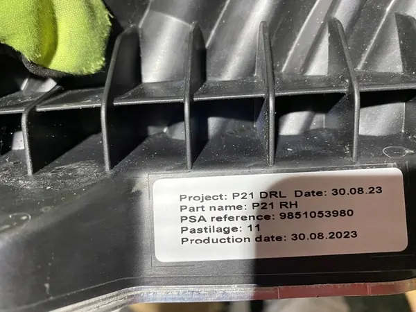 PEUGEOT 208 II LIFT 23- LÂMPADA LED DRL DIREITA image 5