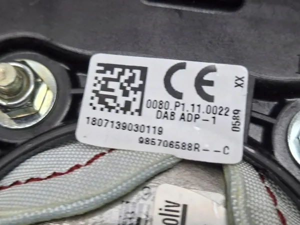 Airbag conducteur OEM S26337993 pour Renault Clio IV image 4