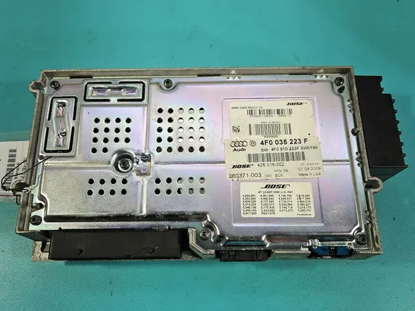 Bose Versterker OEM 4F0035223F voor Audi A6 C6 image 5