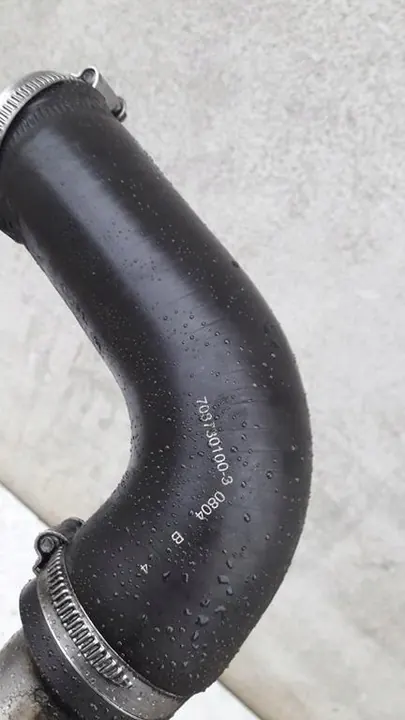 Tubería Intercooler Renault 708730100 8200185556 image 4