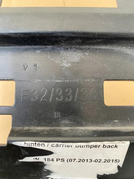 Supporto paraurti posteriore BMW 4 F32 F33 F36 7285563 image 3