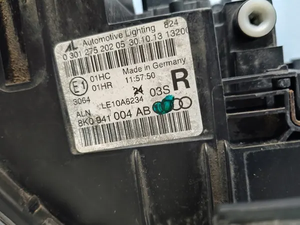 Faros Derecho Audi A4 B8 8K 11-15 OEM 8K0941004AB image 9