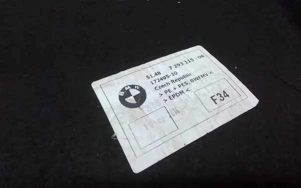 OEM 7293115 Ljudisolering för BMW 3 GT F34 image 3