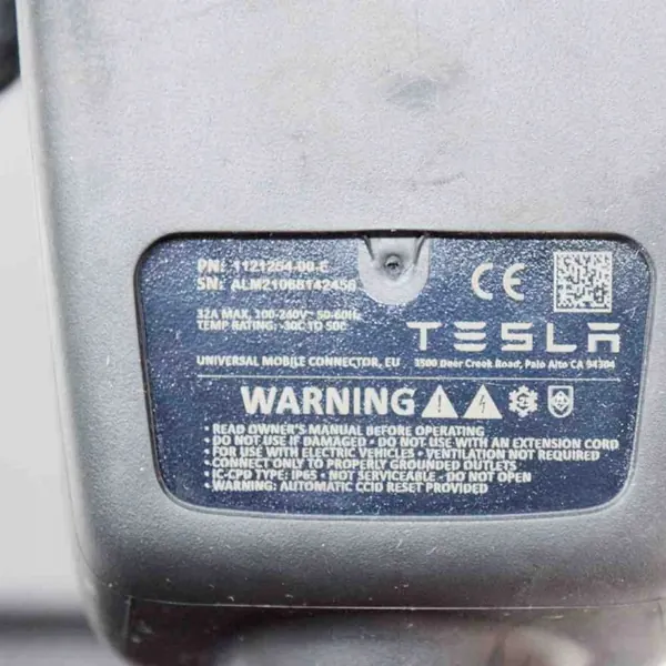 Câble de charge batterie Tesla Model X OEM 112125400E image 10