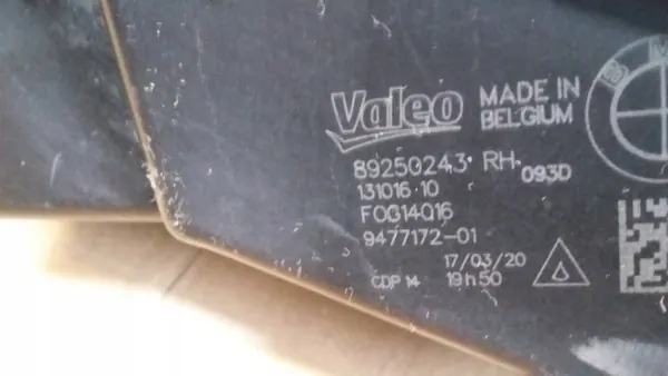 OEM 9477172 Halogen Fram Höger DRL för BMW 5 G30 G31 image 3