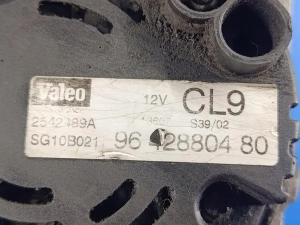 Vaihtovirtageneraattori Peugeot Partner 1.9D OE 9642880480 image 5