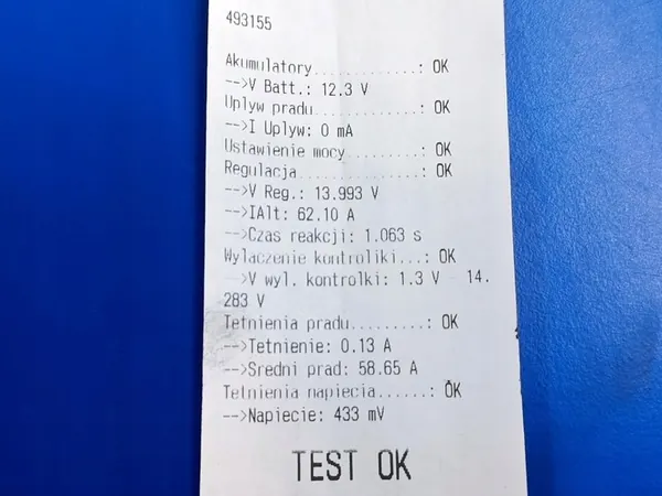 Vaihtovirtageneraattori Peugeot Partner 1.9D OE 9642880480 image 6