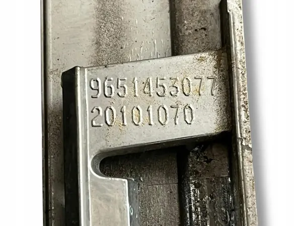 Peugeot 407 Coupé 2007 voorbumperstrip OEM 9651453077 image 5