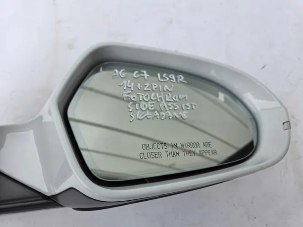 Oikea Käännettävä Peili Audi A6 C7 Side Assist OEM 4G1857410AE image 8