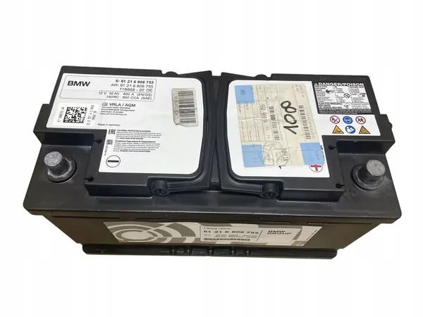 AGM START-STOP Batterie 12V 92AH 850A BMW 2022 OEM image 2