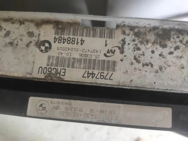 Conjunto de intercooler completo BMW e90 18d image 5