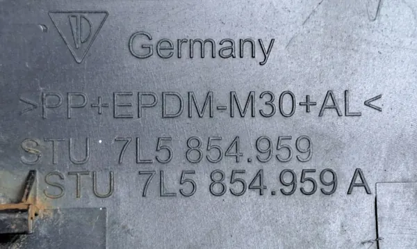 Porsche OE 7L5854959 Vasen Etu-Kynnyspeite image 3
