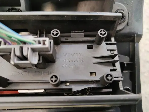 Dashboard Frame Noodknop Renault Megane II image 5