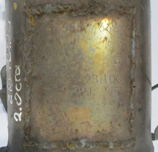 Carcaça de Catalisador Opel Zafira C 2.0 CDTI image 3