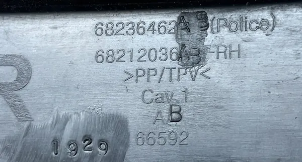 DODGE CHARGER 2018 HEMI 5.7 V8 AIRBAG DIREITO 68212036AB image 3