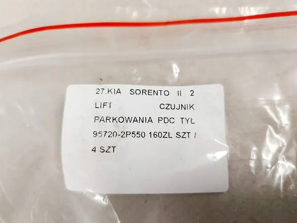 KIA SORENTO 2 II LIFT PDC Parkeringssensor Bak 95720-2P550 image 6