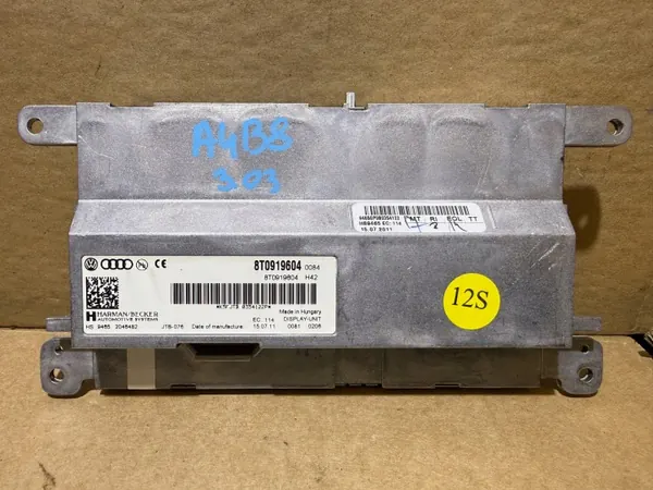 Audi LCD-skärm OEM 8T0919604 för A4 B8 A5 8T Q5 8R image 5