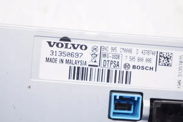 Volvo V60 I GPS Navigation LCD Display OEM 31350697 image 4