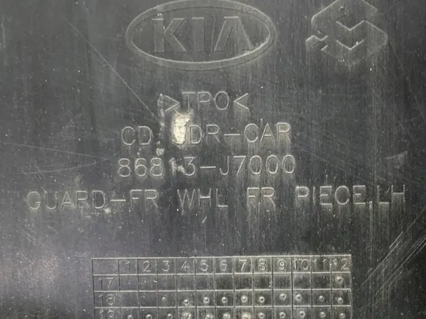 OEM 86813-J7000 Aile Avant Gauche Kia Ceed image 4