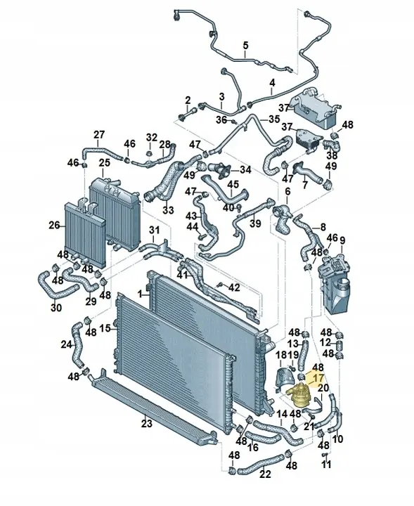 Audi VW - POMPE DE REFROIDISSEMENT 8K0965567C image 3