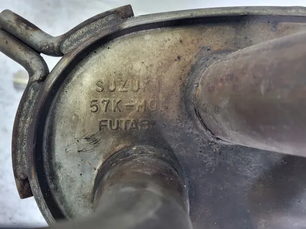 Hinterer Schalldämpfer OEM 57K-M01 Suzuki OE gebraucht image 5