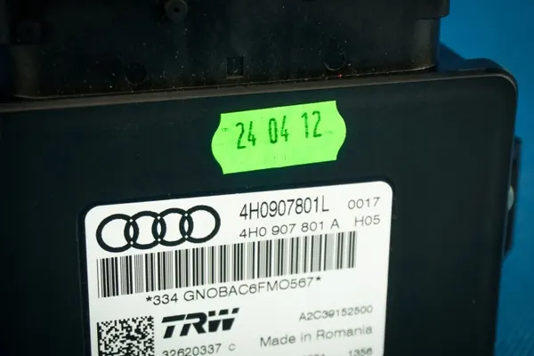 Audi Handbromsstyrenhet OEM 4H0907801H Begagnad image 3