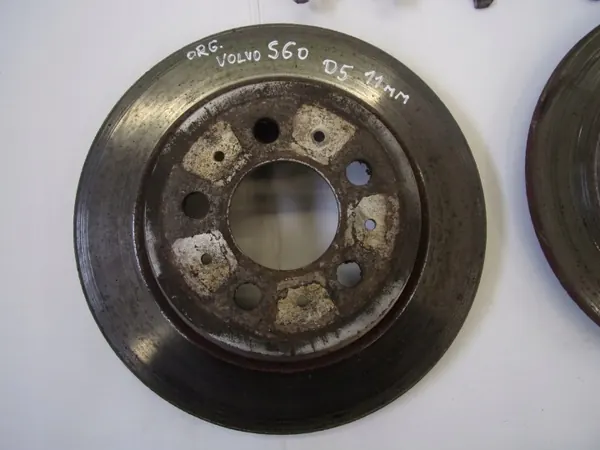 OEM TARCZE + KLOCKI TYŁ S60 S80 V70 2.4 D5 11mm 280mm image 3