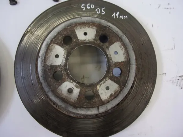 OEM TARCZE + KLOCKI TYŁ S60 S80 V70 2.4 D5 11mm 280mm image 4