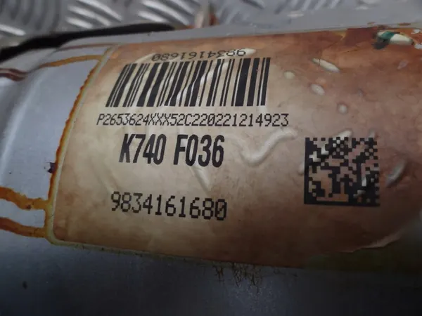 OEM 9834161680 Pot catalytique d'occasion Peugeot image 3