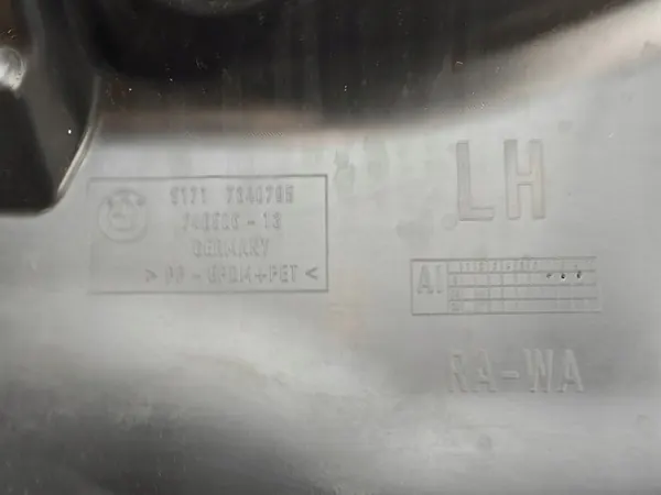 Para-lama dianteiro esquerdo OEM 7340795 BMW G30 G31 LCI image 7