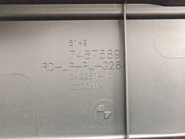 OEM 7487589 Bagageluckfoder BMW G26 - Begagnad image 7