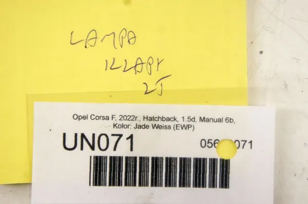 Opel Corsa F Luz Trasera Izquierda 9830097780 image 6