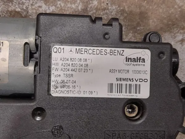 Techo solar completo OEM A2048200808 Mercedes C W204 image 8