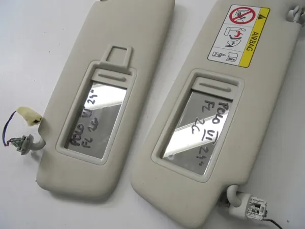 VW Polo VI zonnekleppen OEM - Gebruikte staat image 3