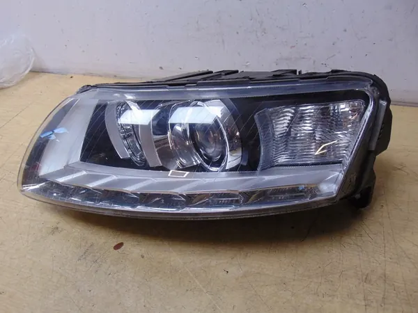 Linker Frontscheinwerfer Audi A6 C6 Lift Xenon LED image 6