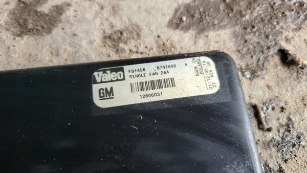 Jäähdytinpuhallin OEM 12806031 Opel Vectra C:lle image 3
