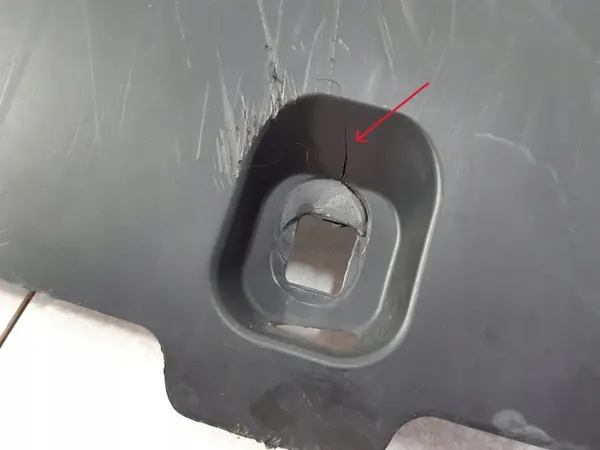 MERCEDES B-KLASA W169 W245 Cubierta Parachoques Delantera A1698850336 image 6