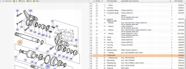 Lagerstütze OEM 5440433 für Saab 9-5 2.3L image 6
