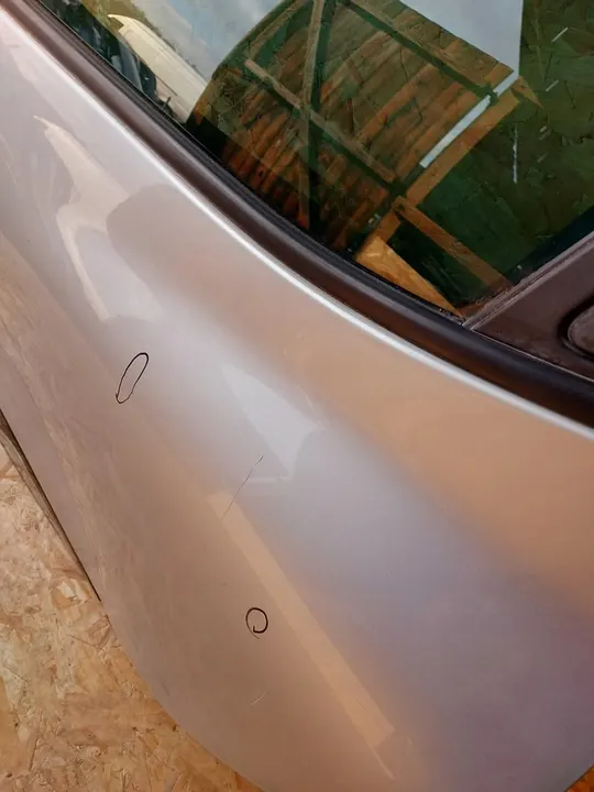 Vänster bakdörr Renault Clio IV 2017 komplett silver OEM image 5