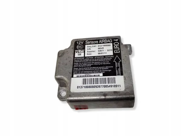 Controlador sensor airbag OEM 01371008080 Fiat Ducato image 2