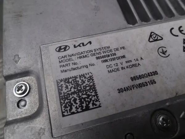 Kia Niro II E-Niro 2023 Navigation OEM 96560Q4330 image 5