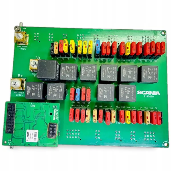 Scania 2147670 Caixa de fusíveis Placa de circuito image 3