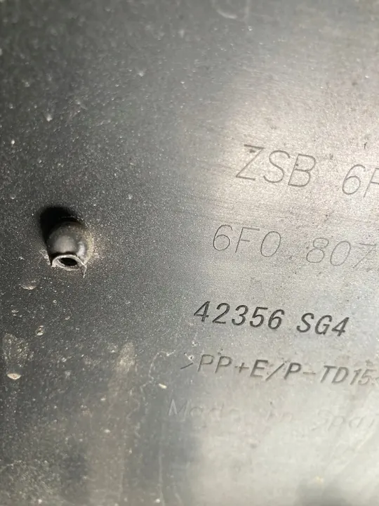 SEAT IBIZA V 5 6F Paraurti Posteriore Usato OEM 111 image 8